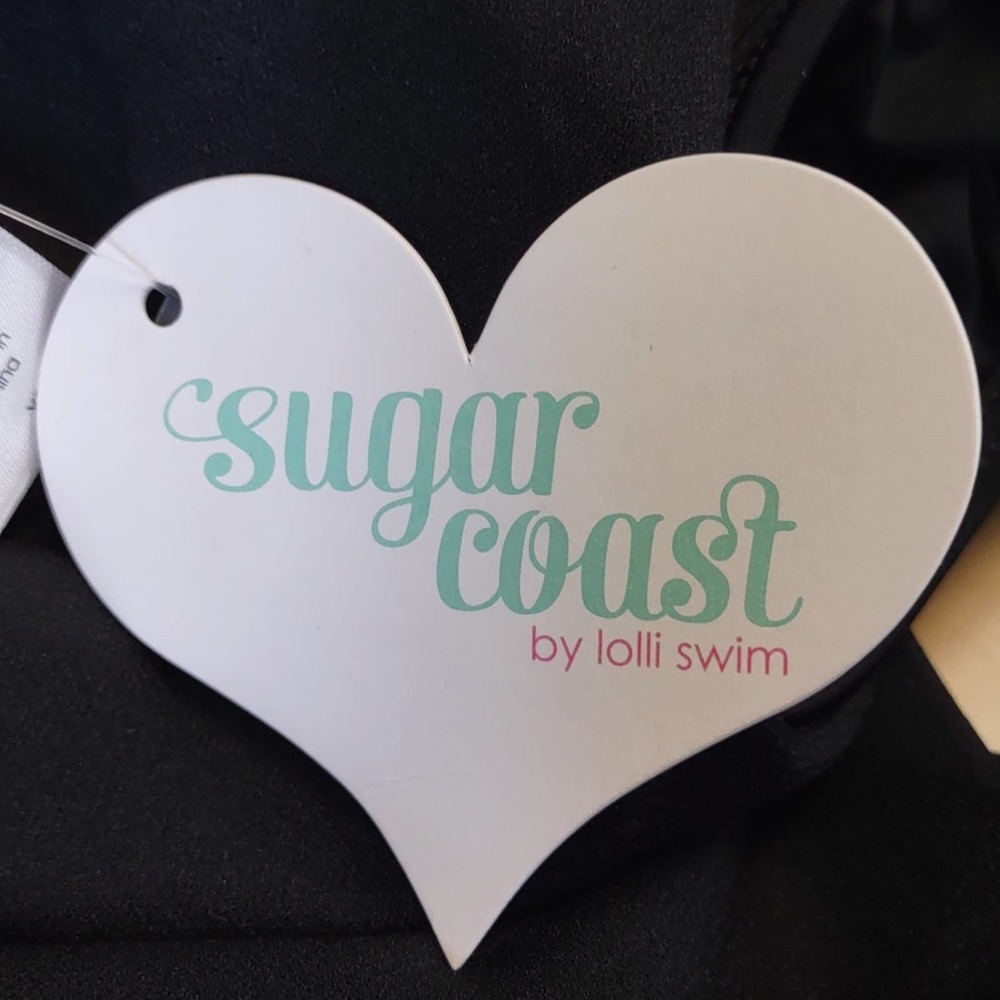 Lolli Sugar Coast Women's Ruffled One Piece Swimsuit - Black - XS - Picture 10 of 10